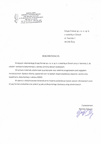 Kancelaria Doradcy Podatkowego dokumentacja