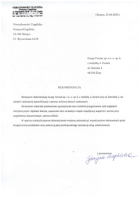 Nieruchomości Czaplicka dokumentacja