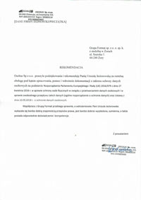 Osobus Złotoryja dokumentacja